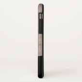 Hout Rustic, monogram met twee letters Case-Mate iPhone Case (Achterkant/links)