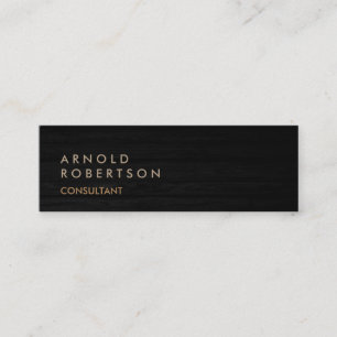 Hout Simple Slim Beige Grey Trendy Visitekaartje