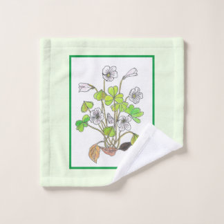Hout Sorrel Flannel Washandje