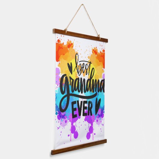 Hout Topped Wall Art Hangend Wandkleed (Gebogen)