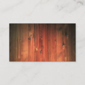 Hout Visitekaartje (Achterkant)