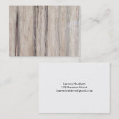 Hout Visitekaartje (Voorkant / Achterkant)