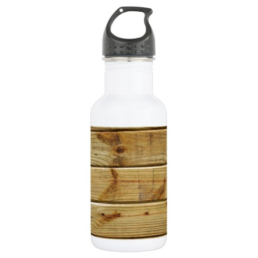 hout waterfles (Voorkant)