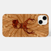 Hout - White Tail Buck Deer Case-Mate iPhone Case (Achterkant (horizontaal))