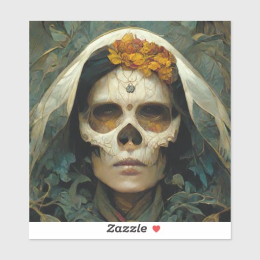 Hout Witch 2 Fantasy Sticker (Vel)