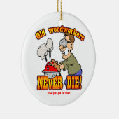 Houtarbeiders Keramisch Ornament (Rechts)