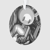 Houtbeer  ornament (voorkant)
