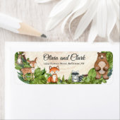 Houtbeesten houten slice greenery etiket (Insitu)