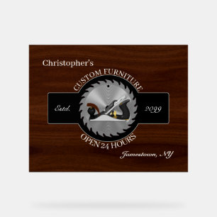 Houtbewerking Meubels Carpenter Acryl teken Acryl Bord