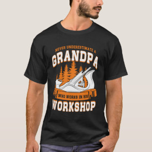 Houtbewerking Timmerman Hout Timmerman Opa T-shirt