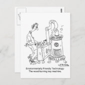 Houtbrandsleutel Briefkaart (Voorkant / Achterkant)