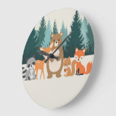 Houtdiermuurklok Grote Klok (Hoek)