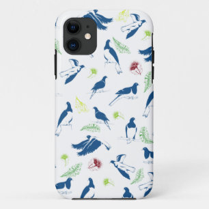 Houtduif Kereru N.Z. vogelpatroon iPhone 11 Hoesje