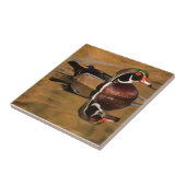 Houteend op het Golden-meer Tegeltje (Zijkant)