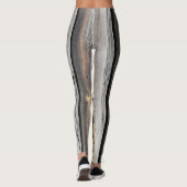 houtelegante leggings gekleurd als feestelijk mode (Achterkant)