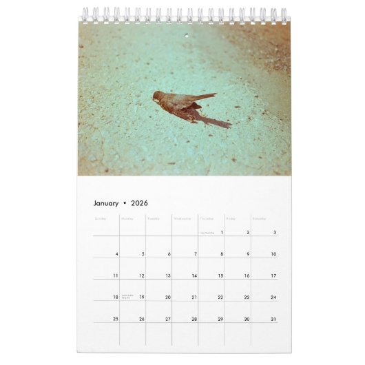 Houten: 2019 kalender (Jan 2026)