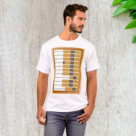 Houten Abacus Classic Tellen Tool T-shirt