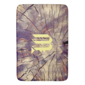 houten boomstam badmat (Voorkant Verticaal)