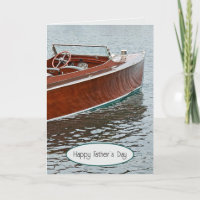 houten boot Vaderdag