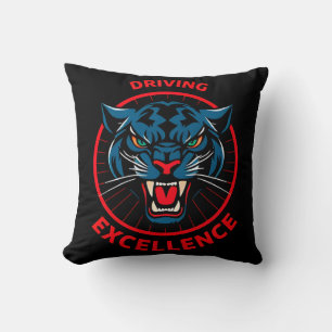 Houten bord Panther Driving Excellence Kussen
