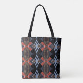 Houten boten abstract tas (Achterkant)