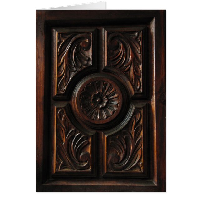 Houten Carving (Voorkant)