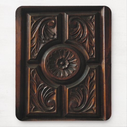 Houten Carving Muismat (Voorkant)