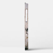 HOUTEN DEUR MET HANDSCHRIJVEN Case-Mate iPhone CASE (Achterkant / Links)