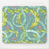 Houten draken muismat (Voorkant)