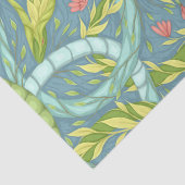 Houten draken tissuepapier (Detail)