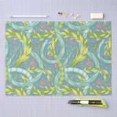 Houten draken tissuepapier (Craft)