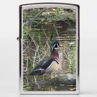 HOUTEN EEND Zippo-Aansteker