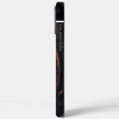 houten eland teken Case-Mate iPhone case (Achterkant / Links)