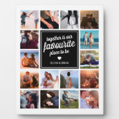 Houten Fotocollage Memory Square Fotoplaat (Voorkant)