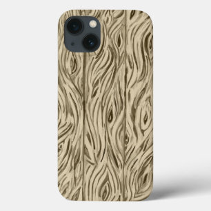Houten Graan Board Franse eak Barrel iphone case