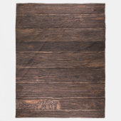 Houten graan Houden Plank Land Rustige Barn Fleece Deken (Voorkant)