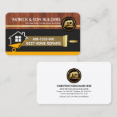 Houten graan Strijdhout Visitekaartje (Voorkant / Achterkant)