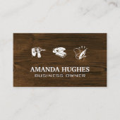 Houten Graan | Timmervaks Houtbewerkingsgereedscha Visitekaartje (Voorkant)