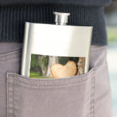 houten hart flacon (Voorbeeld)