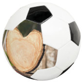 houten hart voetbal (Drie kwart)