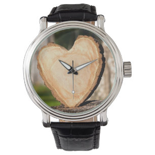 houten harthorloge horloge