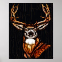 Houten hout Deer Rustic Country Cabin Unique Art