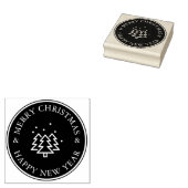 Houten inktpatroon 	rubberstempel (Gestempeld)