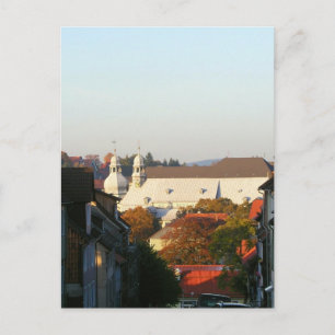 houten kerk briefkaart