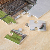  houten kerk, Rusland Legpuzzel (Zijkant)