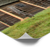  houten kerk, Rusland Poster (Hoek)