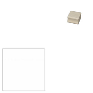 Houten Kunststempel Rubberstempel