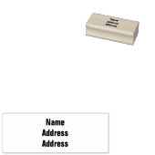  houten kunststempel 	rubberstempel (Gestempeld)