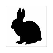 Houten kunststempels/Konijn Rubberstempel (Afrduk)