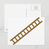 houten ladder briefkaart (Voorkant / Achterkant)